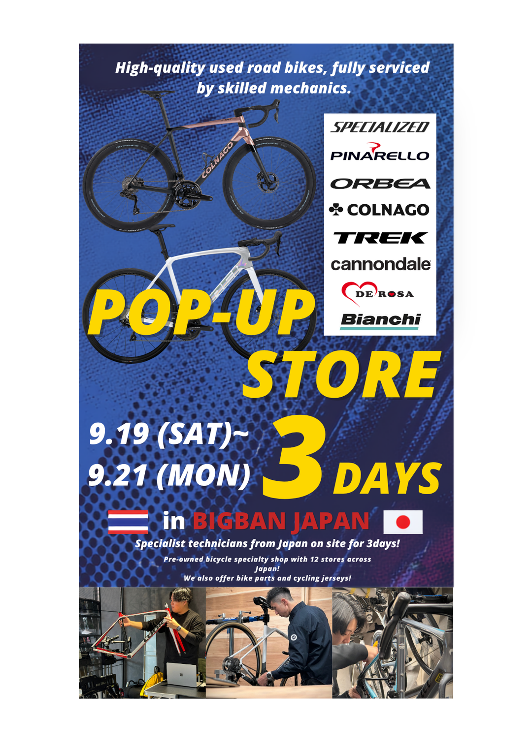 Japan’s Quality USED Bikes Are Coming to Bangkok!