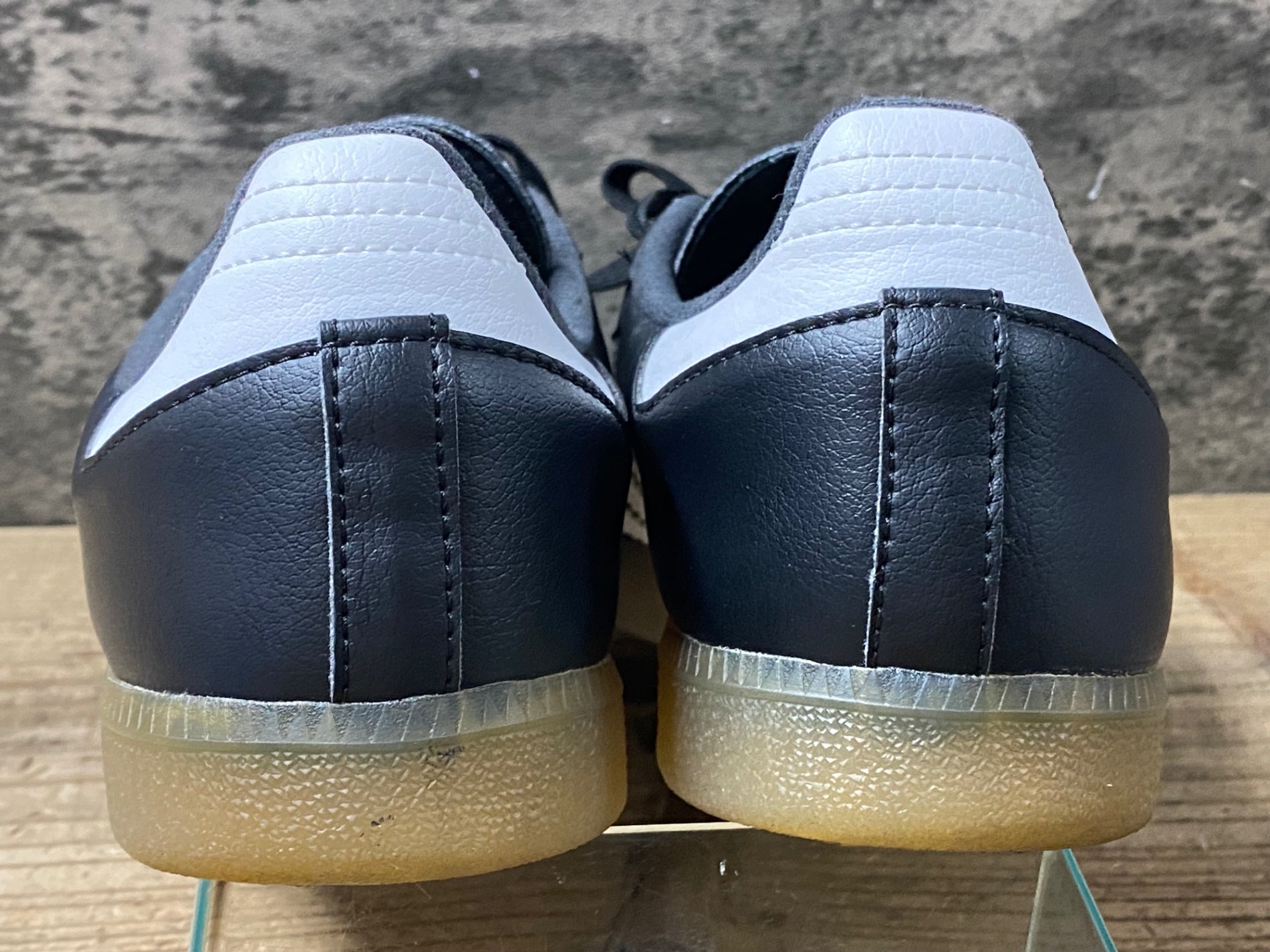 KD342 アディダス adidas VELOSAMBA ビンディングシューズ 黒 2穴 26cm