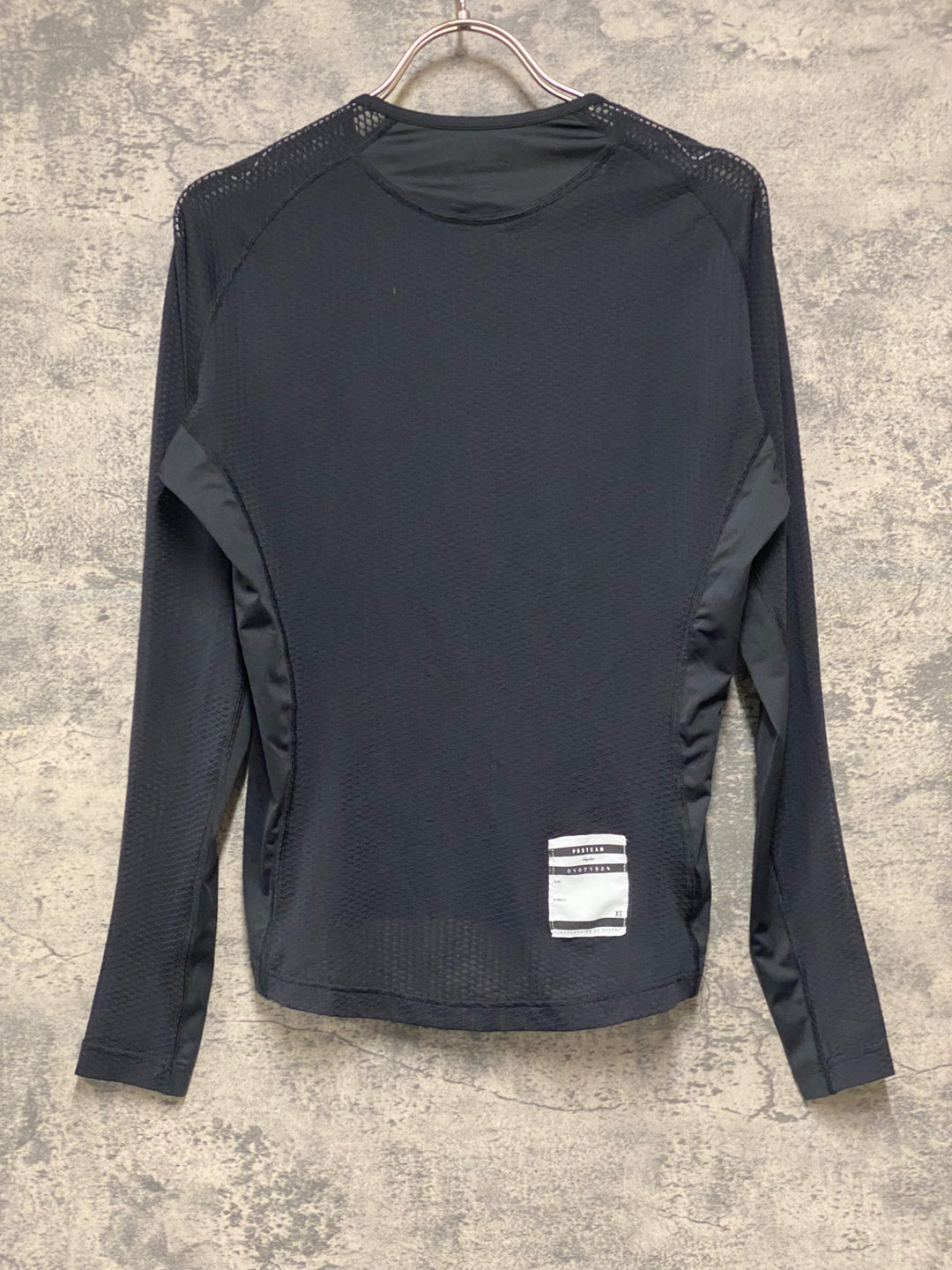 KC837 ラファ Rapha PRO TEAM 長袖 ベースレイヤー 黒 XS