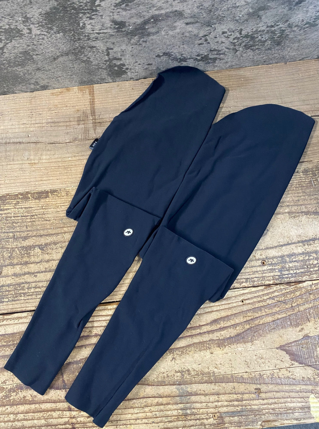 KC892 アソス assos レッグウォーマー 黒 裏起毛 サイズ 0