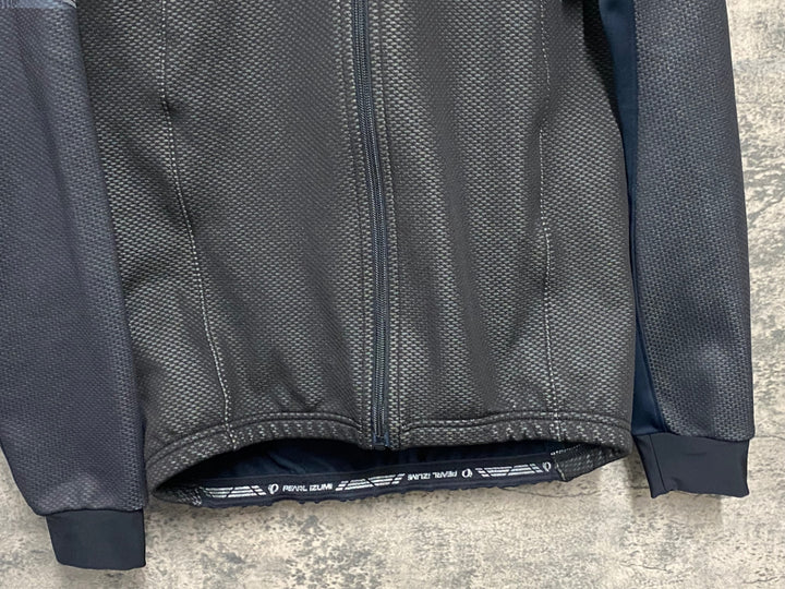 JJ423 パールイズミ PEARL iZUMi 長袖 サイクルジャケット 黒 TM 裏起毛