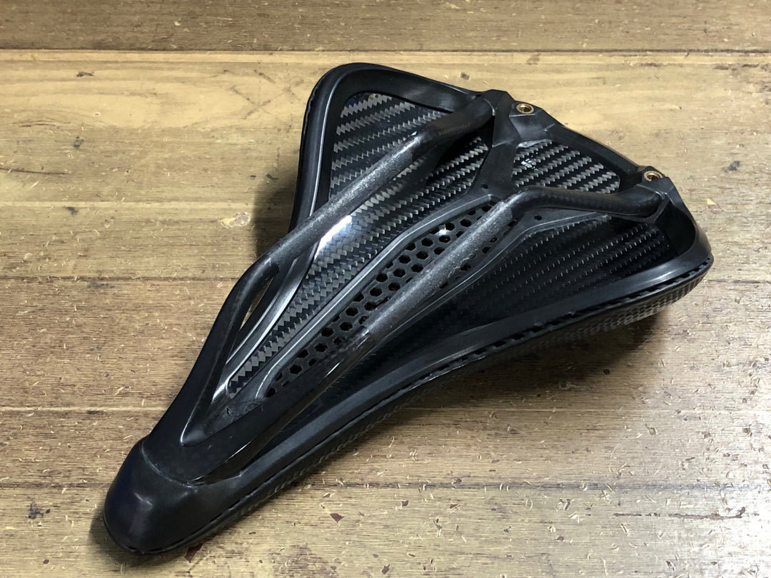 KM251 スペシャライズド SPECIALIZED S-WORKS POWER MIRROR サドル 155mm ※内部繊維ちぎれ破損のためジャンク