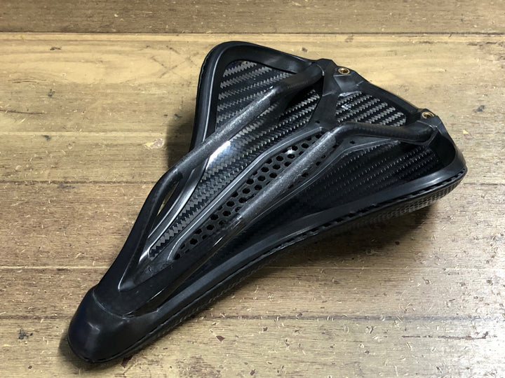 KM251 スペシャライズド SPECIALIZED S-WORKS POWER MIRROR サドル 155mm ※内部繊維ちぎれ破損のためジャンク