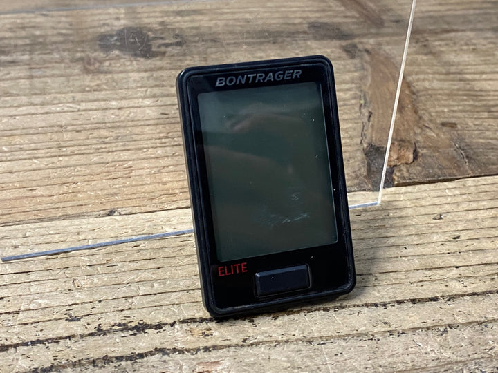 JW742 ボントレガー BONTRAGER ELITE RIDETime サイクルコンピューター 動作確認済み