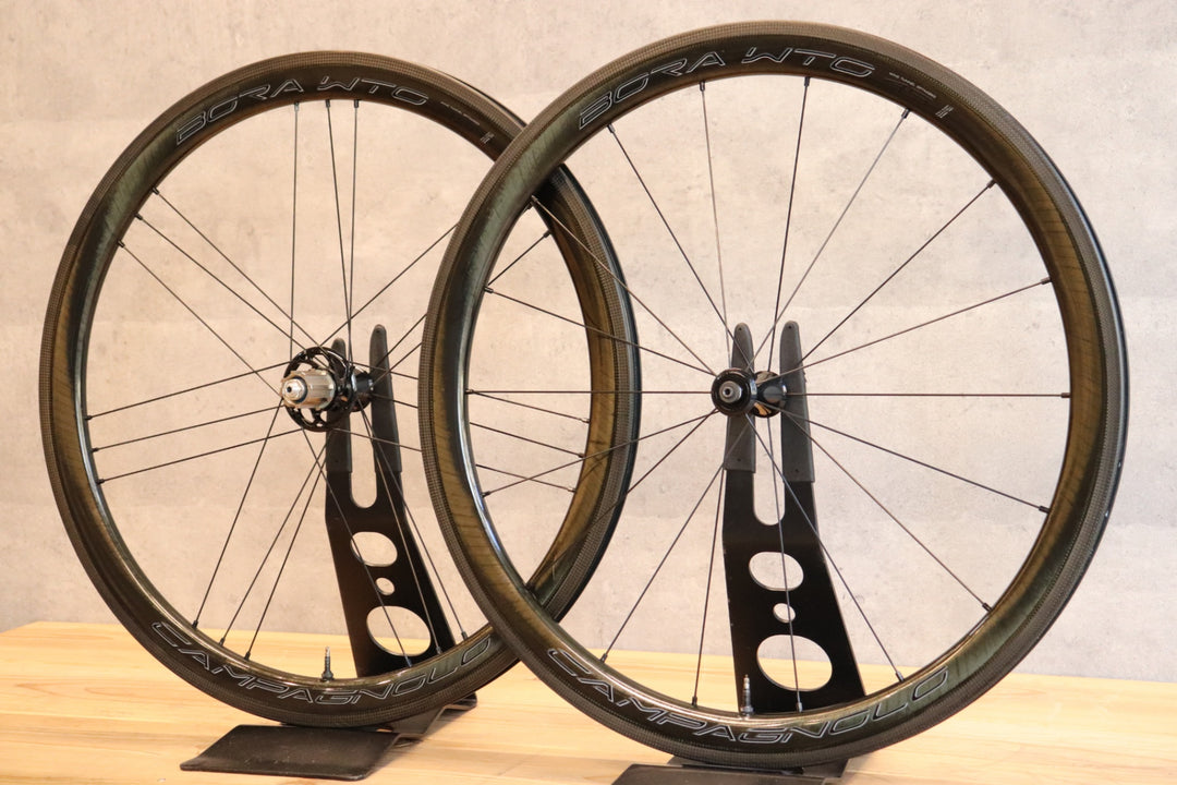 カンパニョーロ CAMPAGNOLO ボーラ BORA WTO 45 カーボン チューブレス ホイールセット カンパ 12S/11S 【さいたま浦和店】