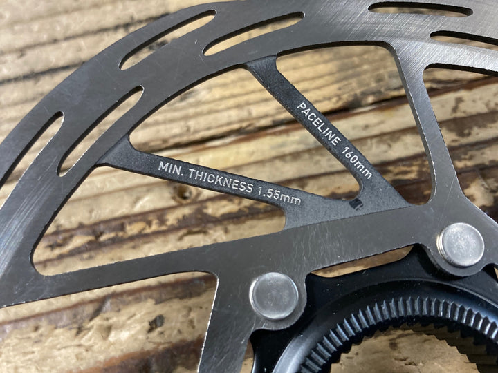 KC420 スラム SRAM PACELINE ディスクブレーキ ローター Φ160 センターロック 1.9mm 2枚セット