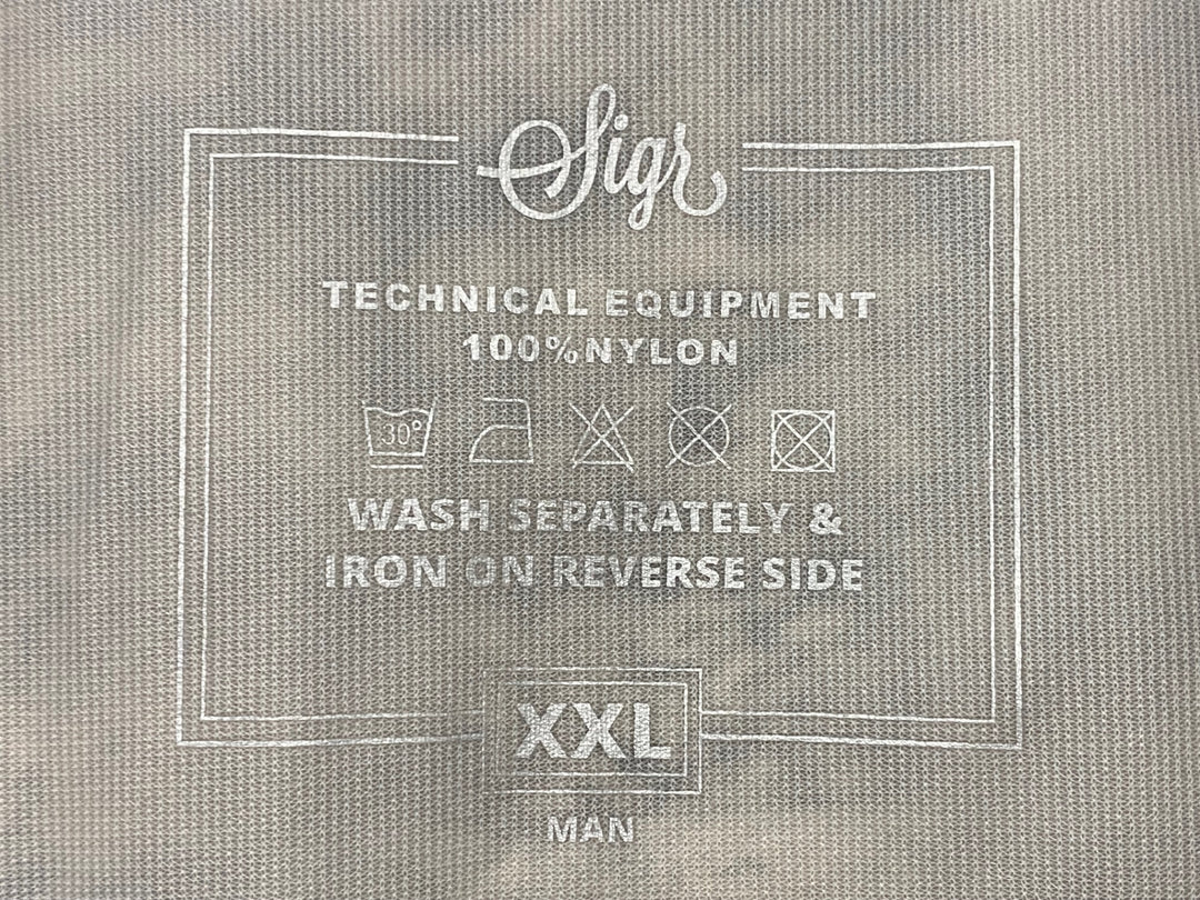 JI120 シーガー Sigr 長袖 レインジャケット 白 XXL
