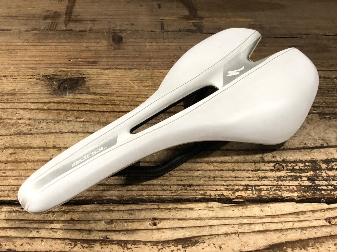 KH888 ペシャライズド SPECIALIZED TOUPE カーボンレール サドル 143mm 白