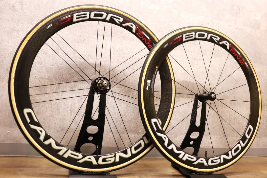カンパニョーロ Campagnolo ボーラワン BORA ONE 50 カーボン チューブラー ホイールセット カンパ 11/12S 【さいたま浦和店】