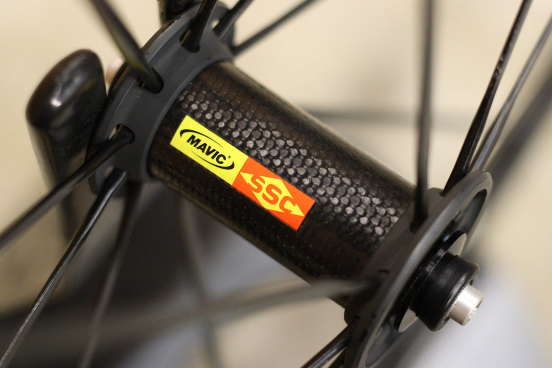 マヴィック MAVIC キシリウム エグザリット KSYRIUM SLR EXALITH アルミ クリンチャー ホイールセット シマノ12/11S 15C 【立川店】