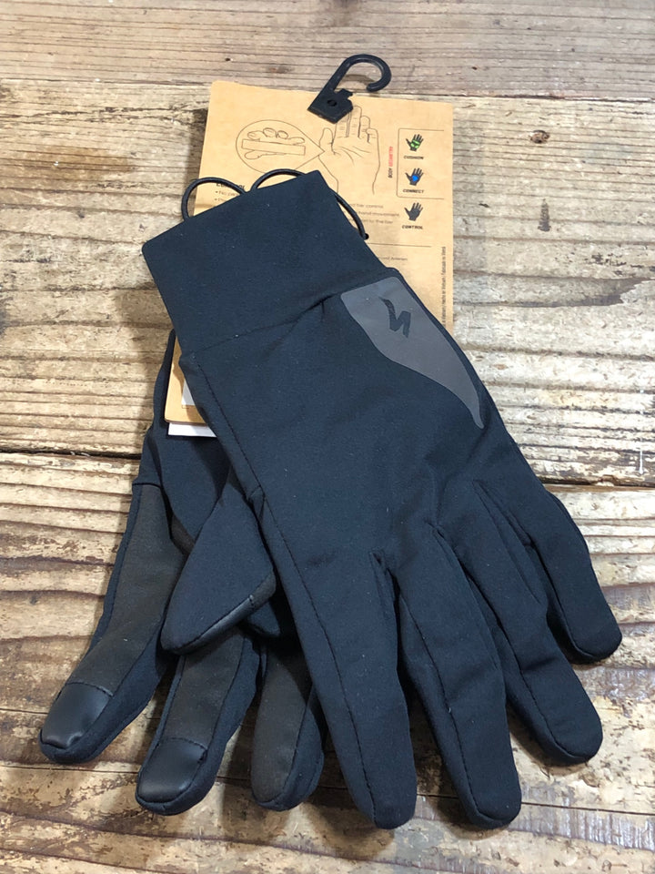 JV586 スペシャライズド SPECIALIZED PRIME SERIES WATATERPROOF 長指 グローブ 黒 S 裏起毛 POLARTEC