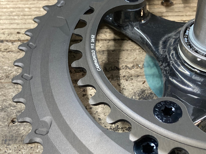 JS201 カンパニョーロ CAMPAGNOLO SUPER RECORD FC15-SR062CT クランクセット TI 170mm 52/36T