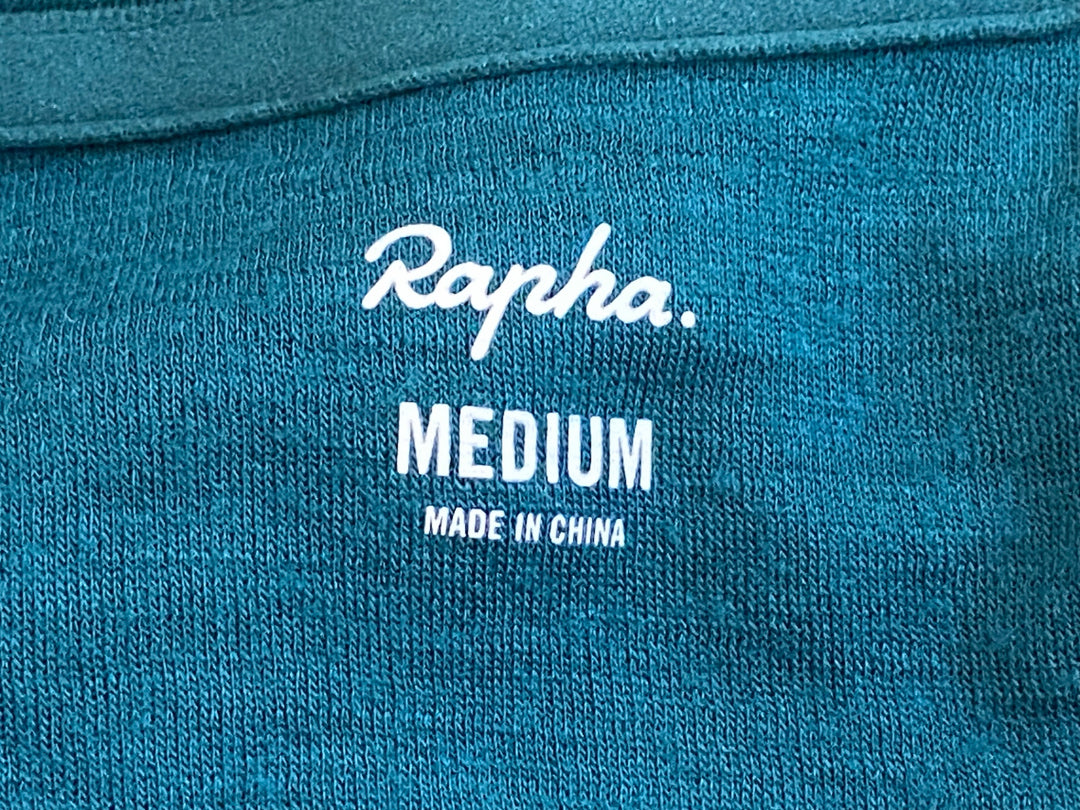 JV411 ラファ Rapha CLASSIC LONG SLEEVE JERSEY Ⅱ 長袖 サイクルジャージ 緑 M