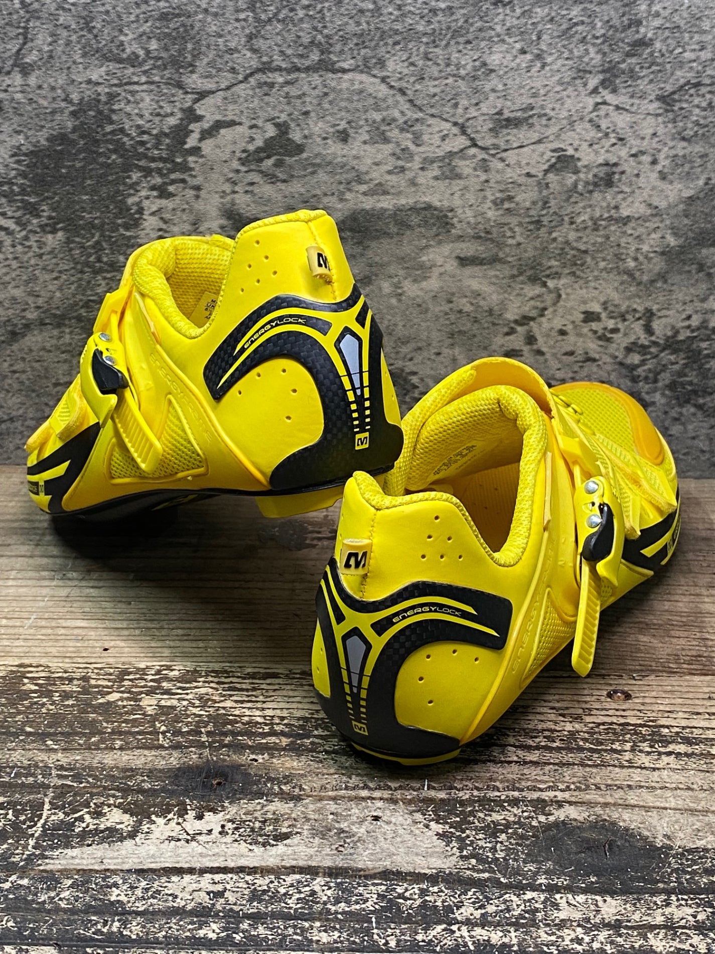 JE716 マヴィック MAVIC ERGORIDE ビンディングシューズ SPD-SL 黄色