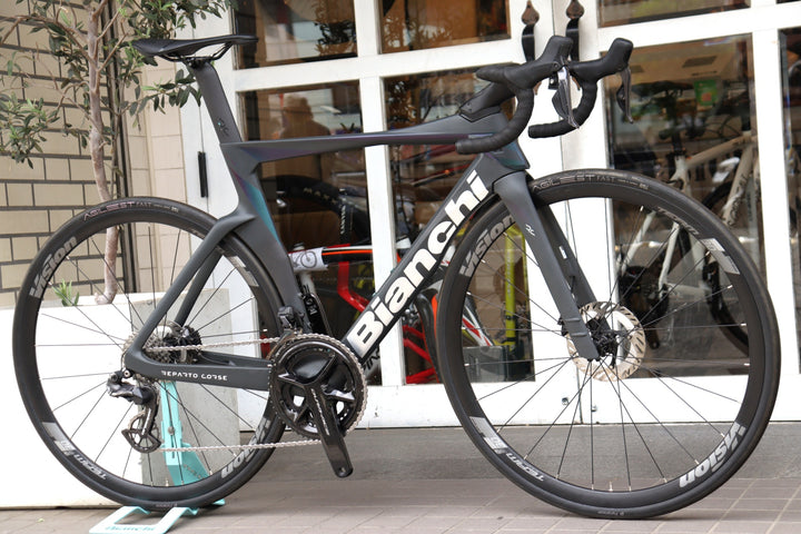 フレーム組み換え車 ビアンキ BIANCHI オルトレ OLTRE RC 2024モデル 55サイズ シマノ アルテグラ R8170 12S カーボン ロードバイク 【横浜店】