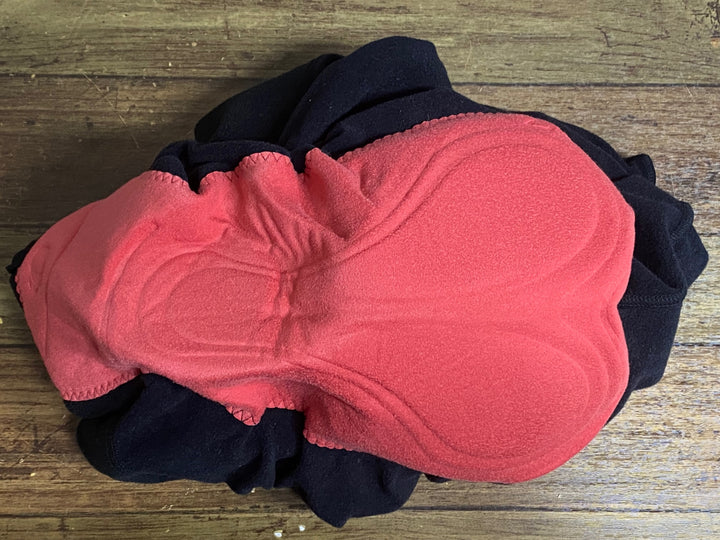 KI787 パールイズミ PEARL iZUMi ビブタイツ 黒 MEN'S XL 裏起毛 防風 3DR 赤タグ
