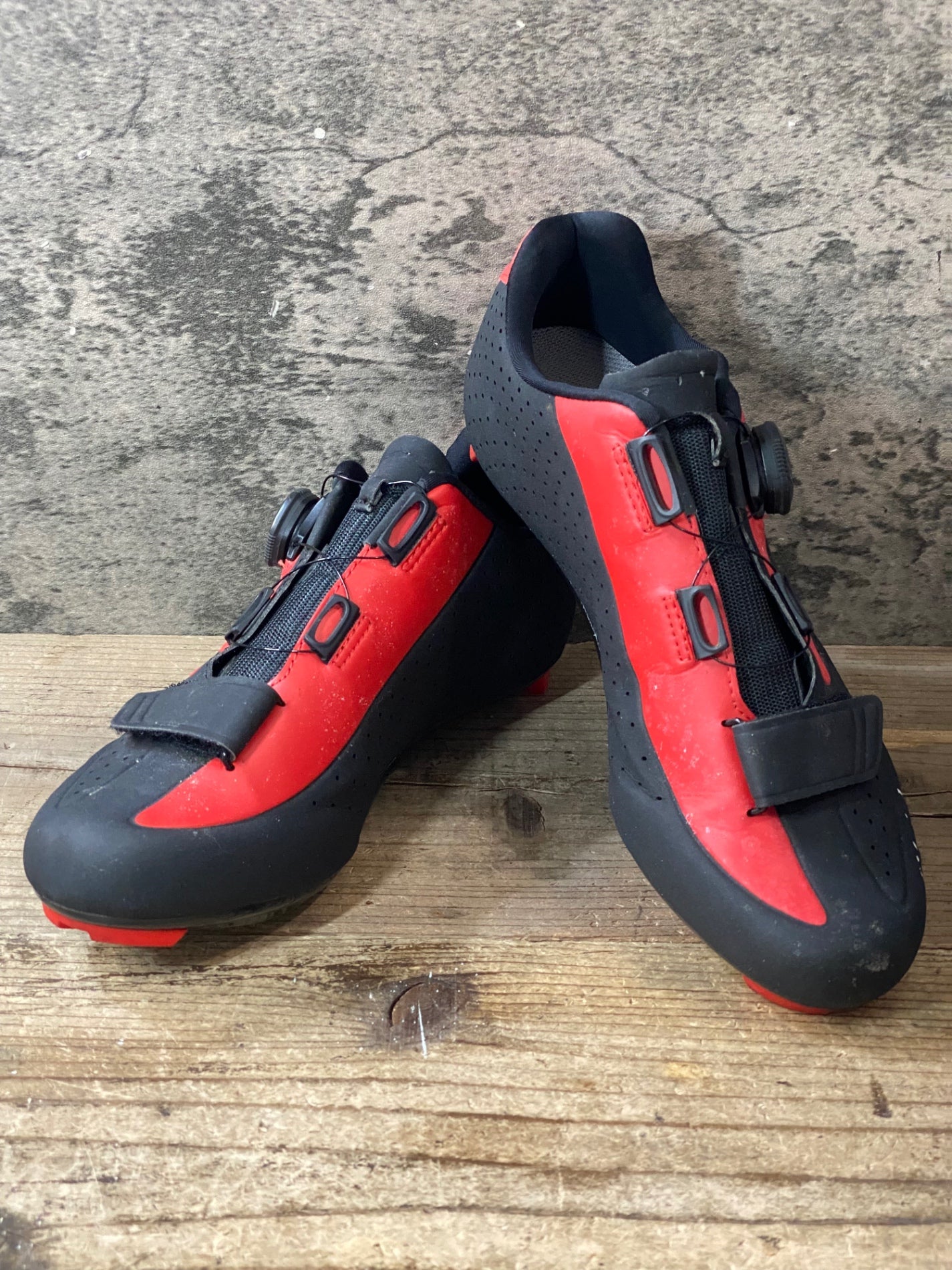 JZ404 フィジーク fizik R5 ビンディングシューズ EU41 SPD-SL 赤