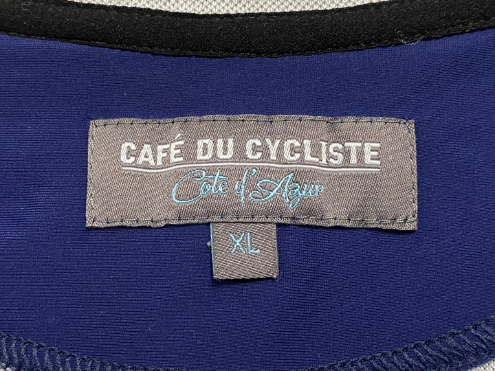 KF093 カフェドシクリステ CAFE DU CYCLISTE EGLANTINE Man 半袖 サイクルジャージ オフホワイト 黒 XL
