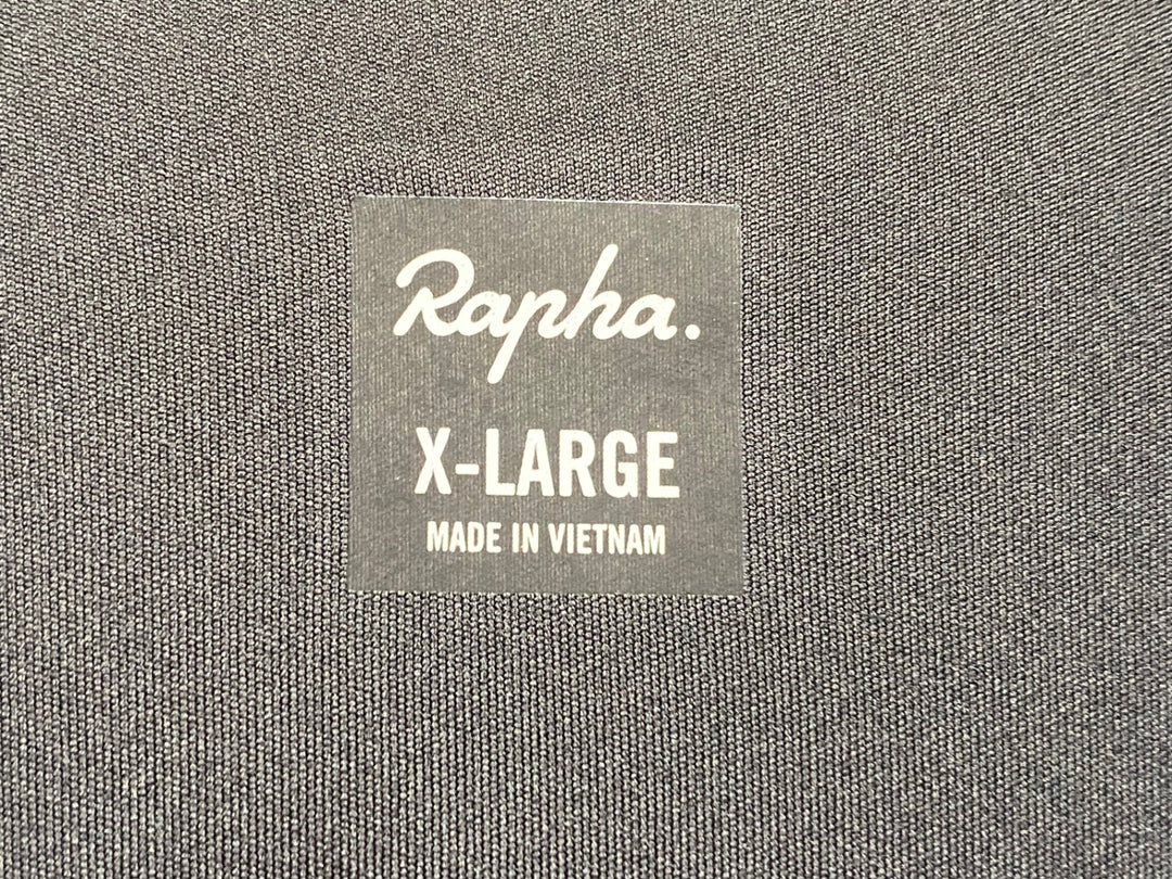KF092 ラファ Rapha PRO TEAM TRAINING JERSEY 半袖 サイクルジャージ 黒 XL