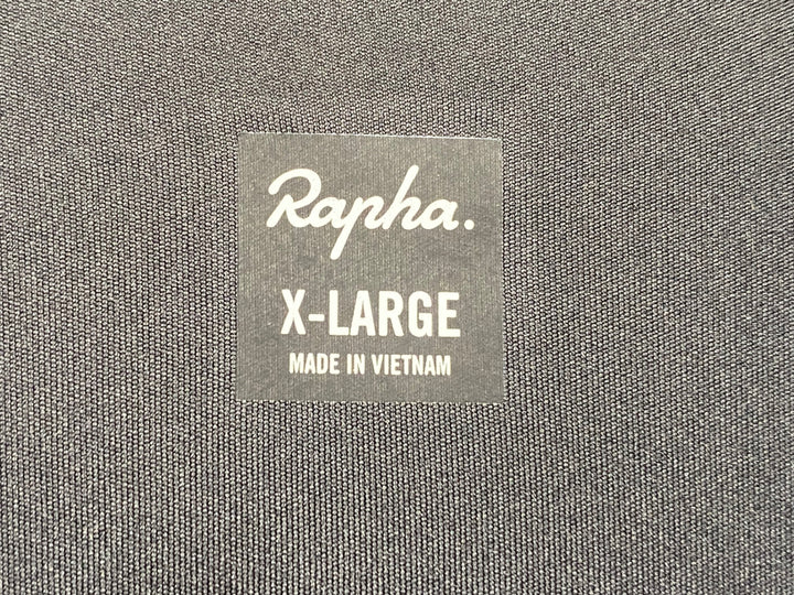 KF092 ラファ Rapha PRO TEAM TRAINING JERSEY 半袖 サイクルジャージ 黒 XL