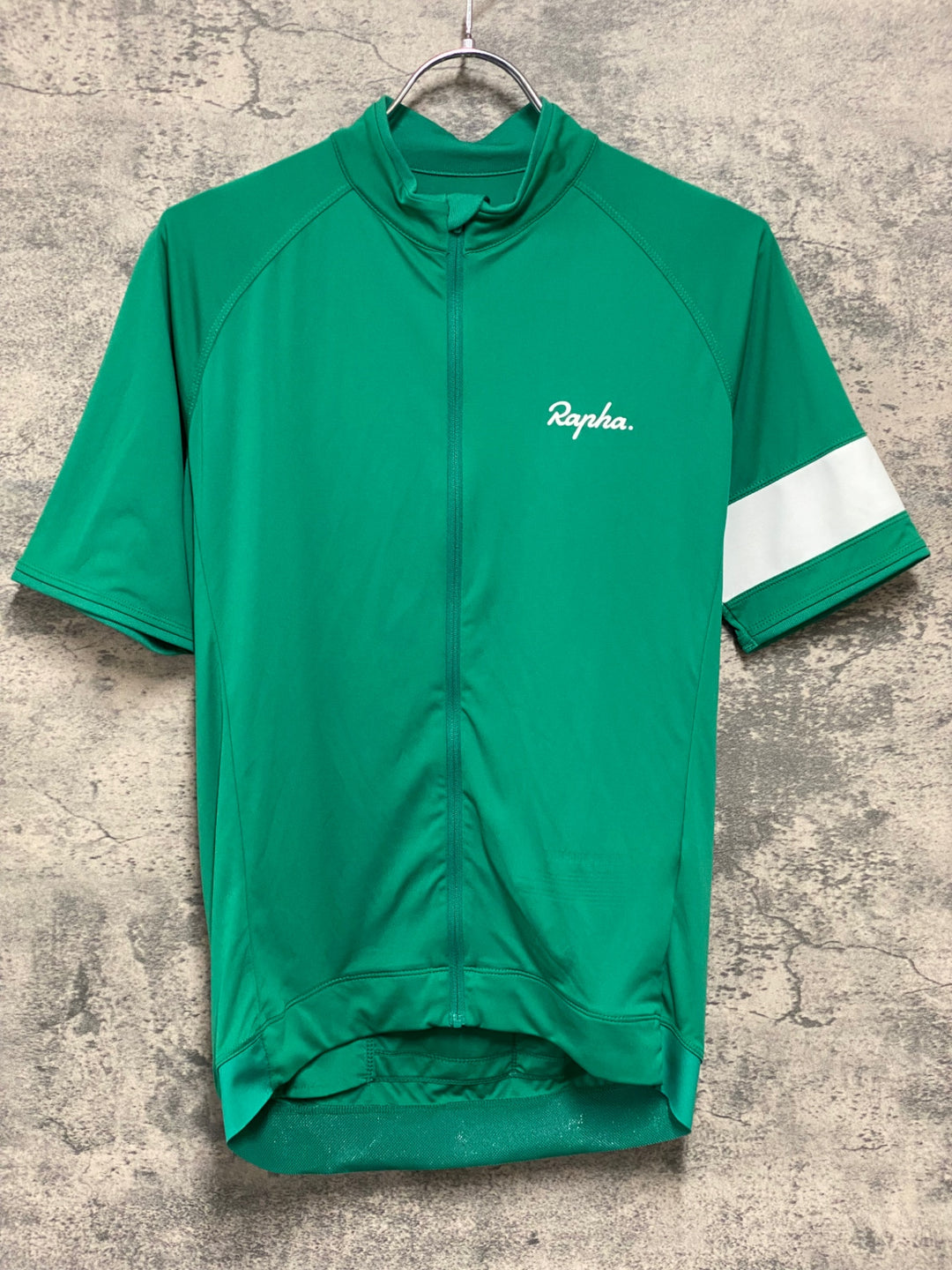 JH087 ラファ Rapha CORE JERSEY 半袖サイクルジャージ 緑 M