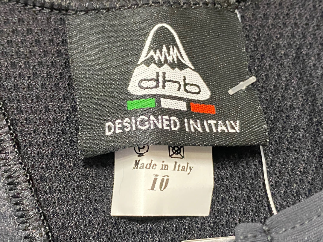 JX617 dhb ビブタイツ 黒 レディース 10 裏起毛