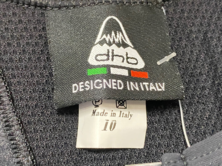 JX617 dhb ビブタイツ 黒 レディース 10 裏起毛