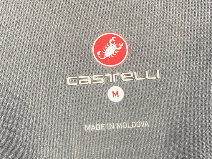 JH945 カステリ CASTELLI ROSSO CORSA 裏起毛 半袖 サイクルジャケット 赤 M