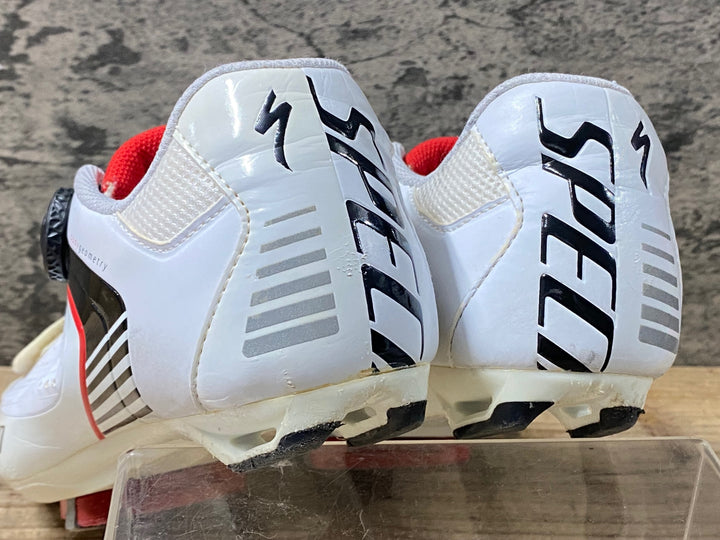KG291 スペシャライズド SPECIALIZED COMP RD ビンディングシューズ 白 黒 EU42