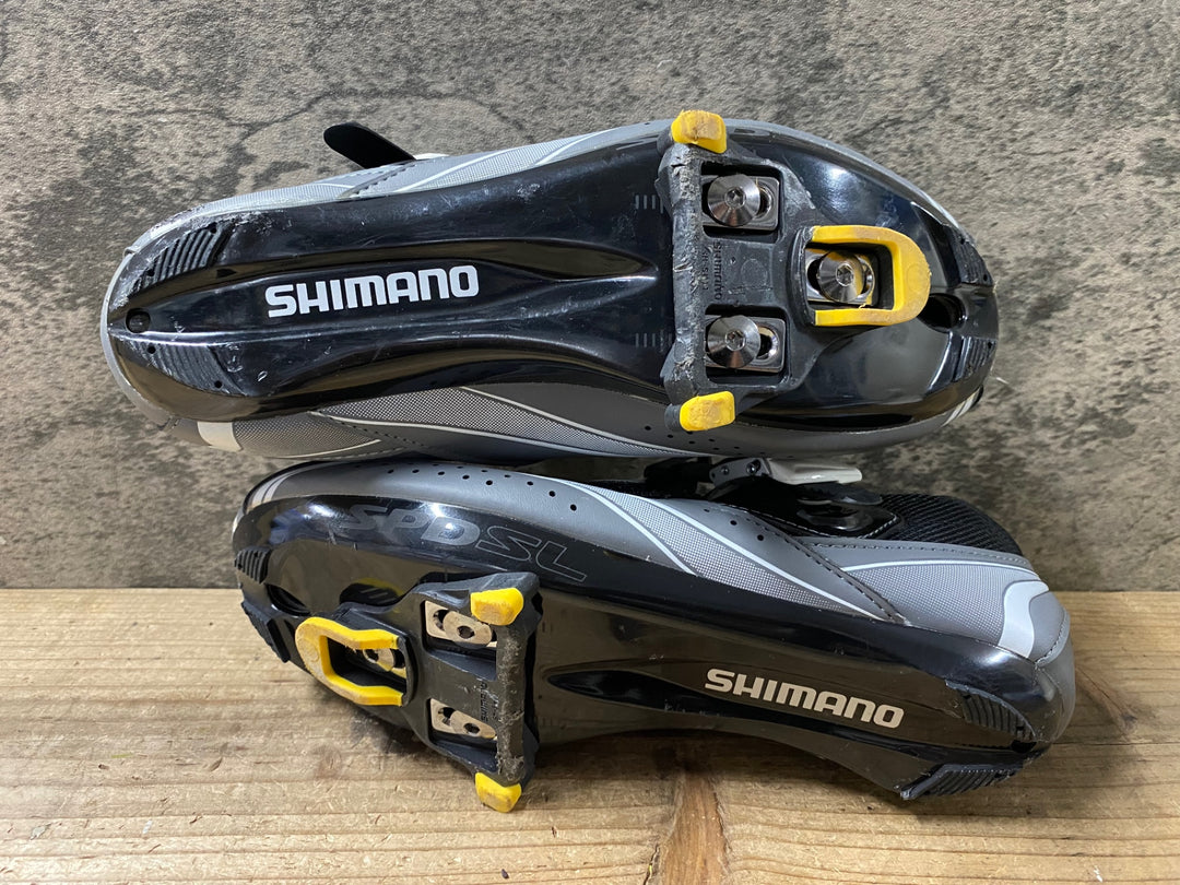 KB088 シマノ SHIMANO R087 SH-R087G ビンディングシューズ 3穴 グレー EU41