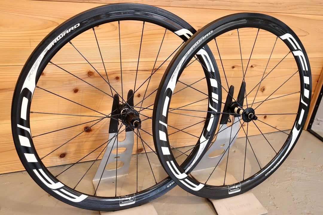 ファストフォワード FFWD F4R カーボン チューブラー ホイールセット シマノ12S/11S 幅22.4mm 【千葉店】