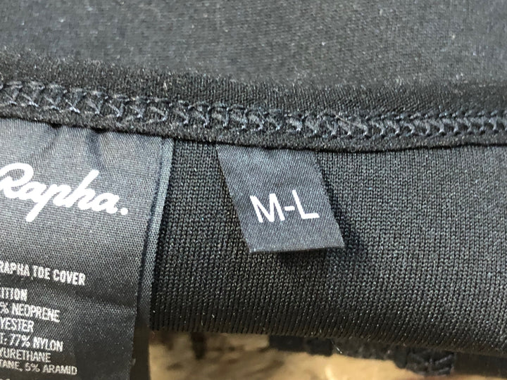 JZ114 ラファ RAPHA TOE COVER トゥーカバー 黒 M-L