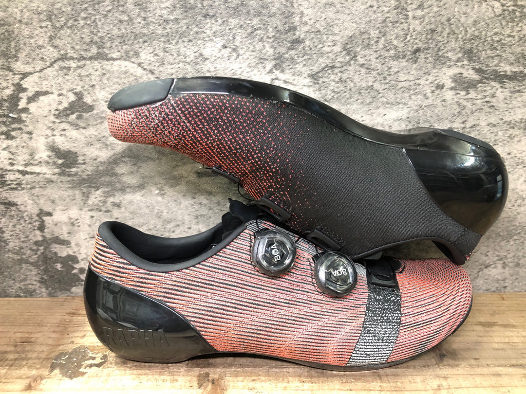 JN751 ラファ Rapha RCC PRO TEAM SHOE ビンディングシューズ 赤 黒 EU41.5 3穴
