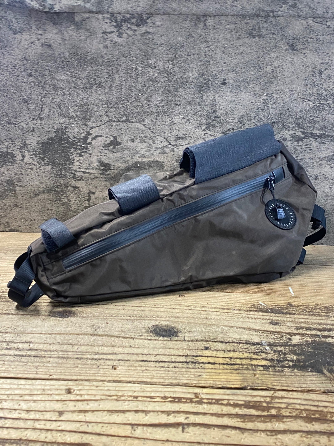 KF305 フェアウェザー FAIRWEATHER frame bag half フレームバッグ ブラウン