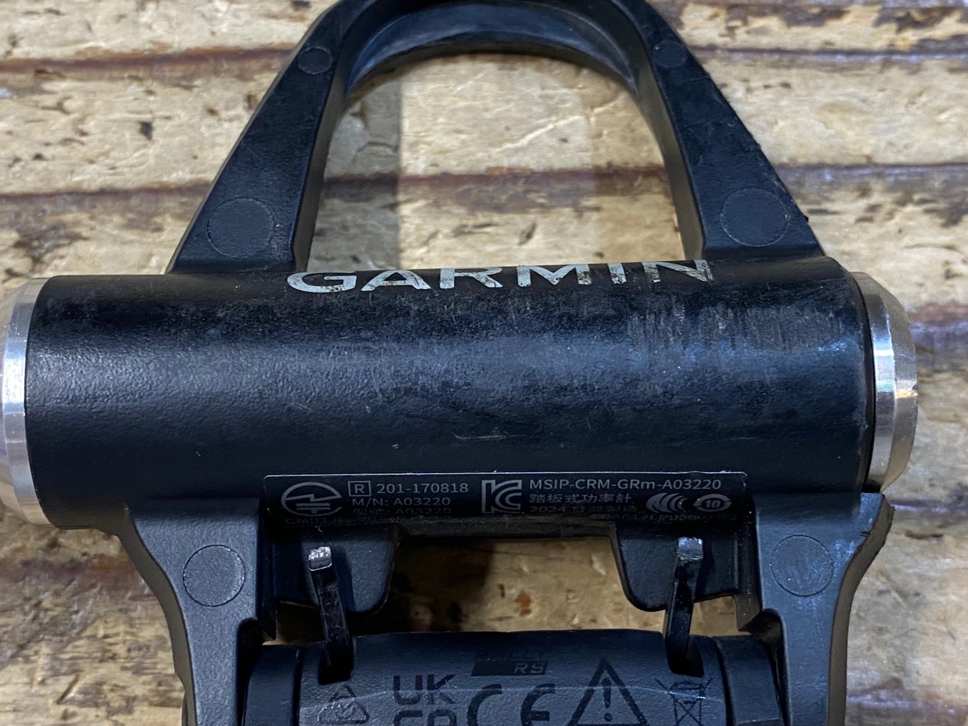 JU414 ガーミン GARMIN ラリー RALLY RS100 片足 パワーメーター