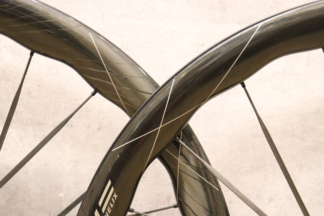 エリートホイールズ ELITEWHEELS ドライブ DRIVE HELIX 46D CS カーボン チューブレスレディ シマノフリー ホイールセット 【さいたま浦和店】