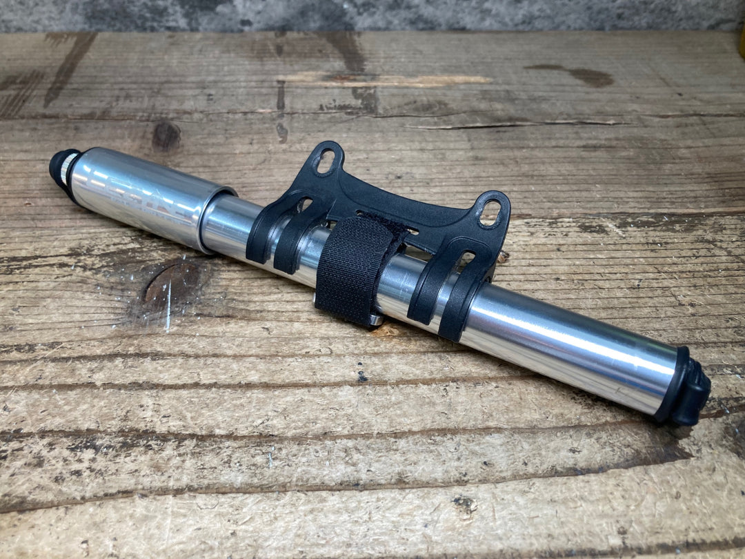 JK830 レザイン LEZYNE GAUGE DRIVE HP  携帯ポンプ 空気入れ シルバー