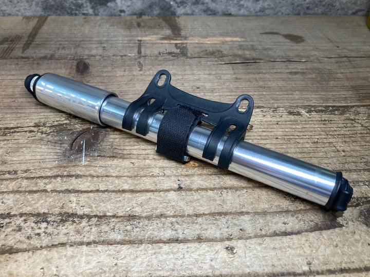 JK830 レザイン LEZYNE GAUGE DRIVE HP  携帯ポンプ 空気入れ シルバー