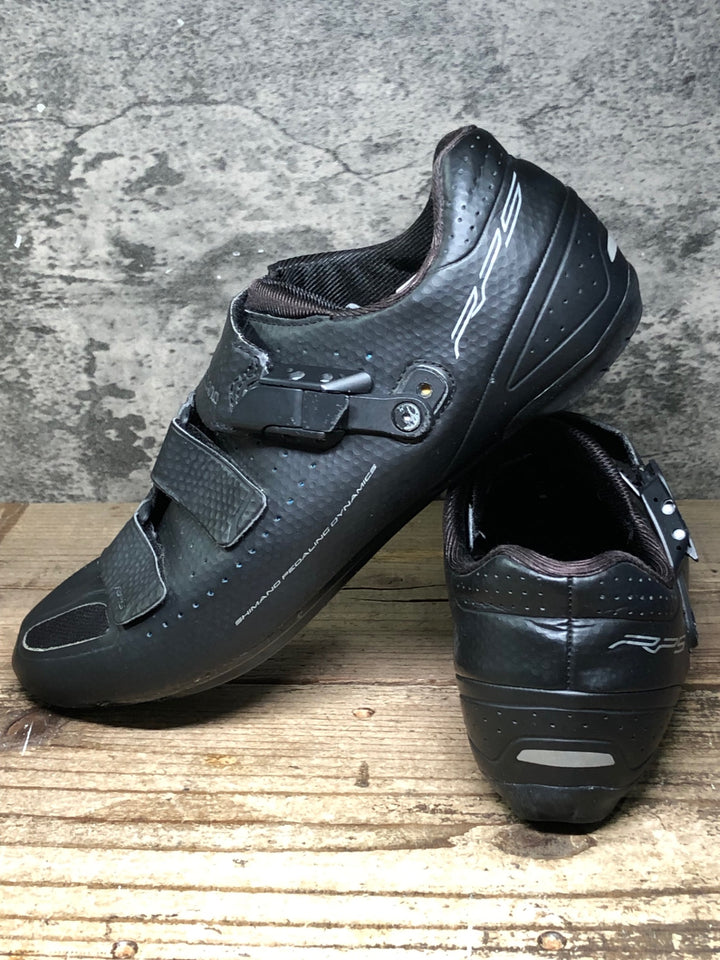 JP859 シマノ SHIMANO RP5 SH-RP500-S L ビンディングシューズ 3穴 黒 EU44