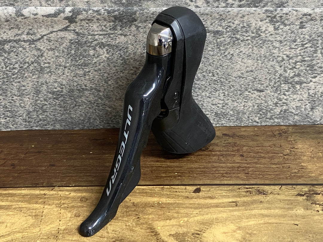 JU235 シマノ SHIMANO アルテグラ ULTEGRA ST-R8020 STIレバー 左 2S 油圧 ※ブラケット固定部割れの為ジャンク