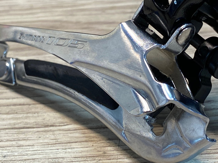 IZ948 シマノ SHIMANO 105 FD-5800 バンドΦ34.9 / RD-5800 SS 前後ディレイラーセット 2x11S 黒 ※ケーブルガイドちぎれ