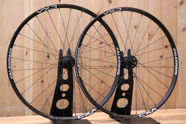 アレックスリム ALEXRIMS VXD4 アルミ チューブレスレディ ホイールセット シマノ 11S MTB 27.5" 【芦屋店】