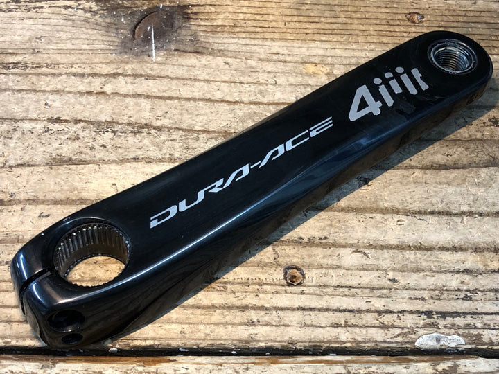 JV049 4iiii PRECISION 3+ ANT+ パワーメーター SHIMANO DURA-ACE FC-R9200 左 クランク 165mm 動作確認済