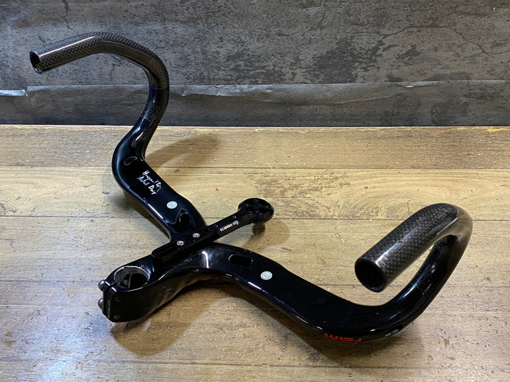 KP436 チネリ CINELLI RAM2 カーボン ドロップハンドル 一体型 OS 100mm エンドC-C400mm ARTUCK DESIGN