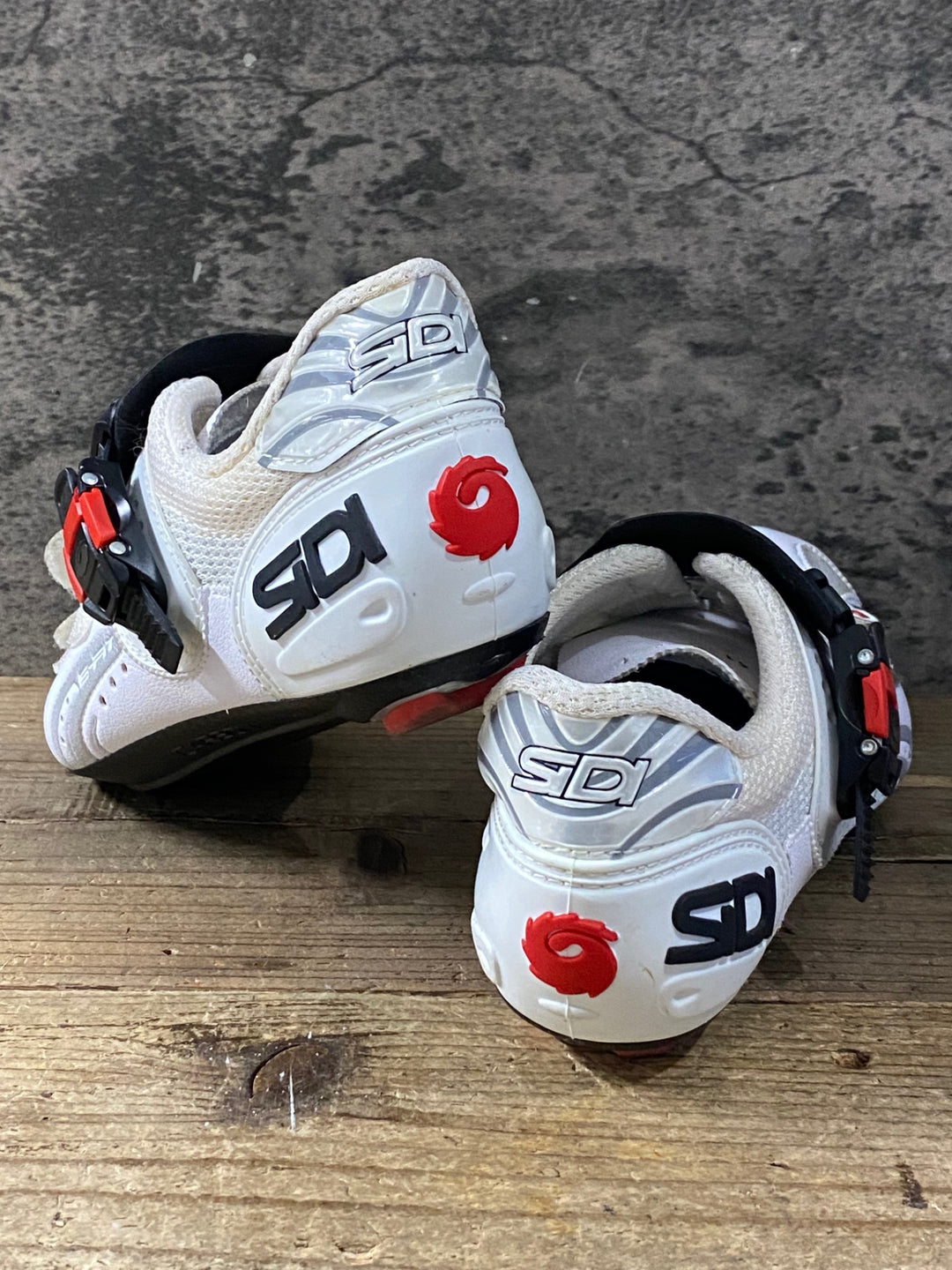 KL635 シディ SIDI GENIUS 5 FIT ビンディングシューズ 白 3穴 EU41