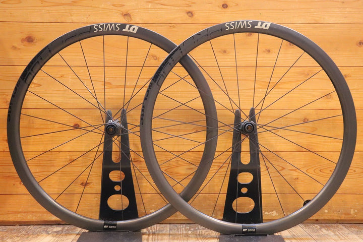DT SWISS PRC 1400 SPLINE DB 35 カーボン チューブレスレディ ホイールセット シマノ12/11S ワイドリム 18C 【芦屋店】
