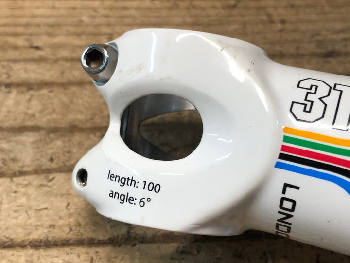 JG988 3T ARX TEAM LONDON EDITION アルミ ステム 100mm OS ±6°