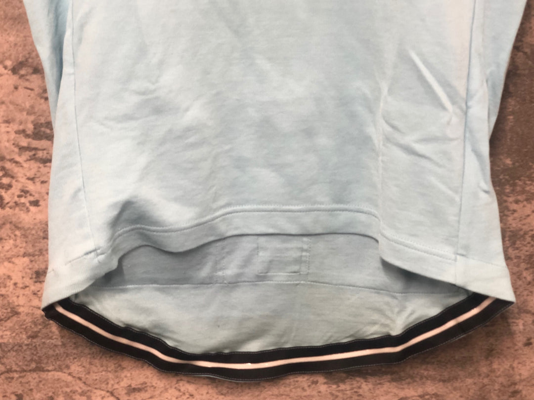 JT800 ラファ RAPHA CLUB JERSEY 半袖 サイクルジャージ M 水色