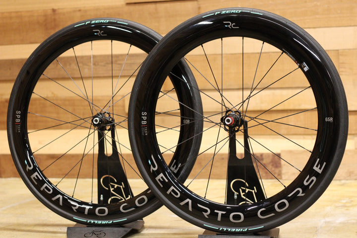 ビアンキ BIANCHI レパルトコルサ REPARTO CORSE RC50/RC65 SPB カーボン チューブレス ホイールセット シマノ12/11S 【立川店】