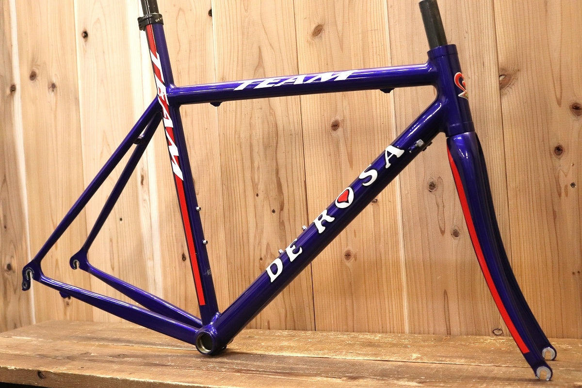 デローザ DE ROSA TEAM8 2008年頃モデル 60.5サイズ アルミ ロードバイク フレームセット 【芦屋店】